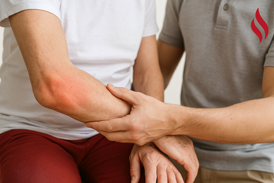 Behandling af gigt i albue - Slidgigt, Leddegigt, Psoriasisgigt mm.
