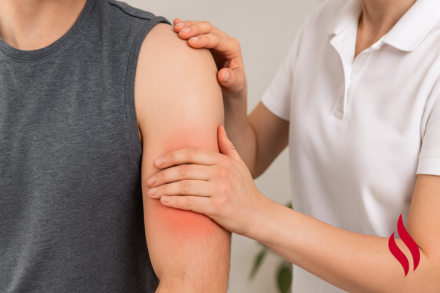 Behandling af inflammation i overarm/biceps - Hurtigt & Effektivt