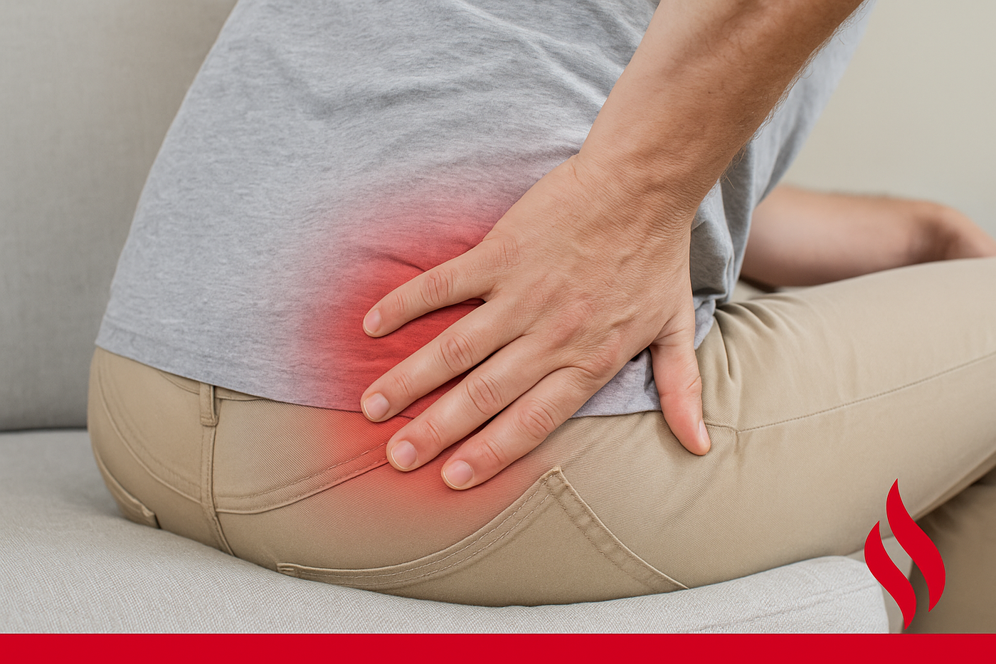 Behandling af inflammation i halebenet - Hurtigt & Effektivt