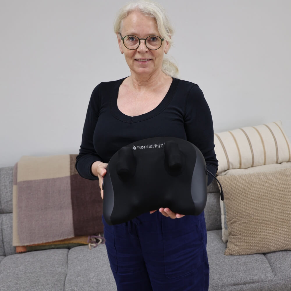 Nakkemassager m. Varme & Shiatsu