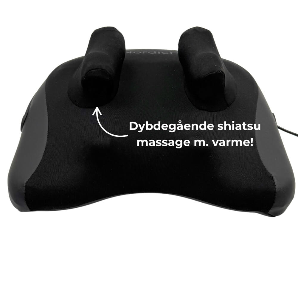Nakkemassager m. Varme & Shiatsu