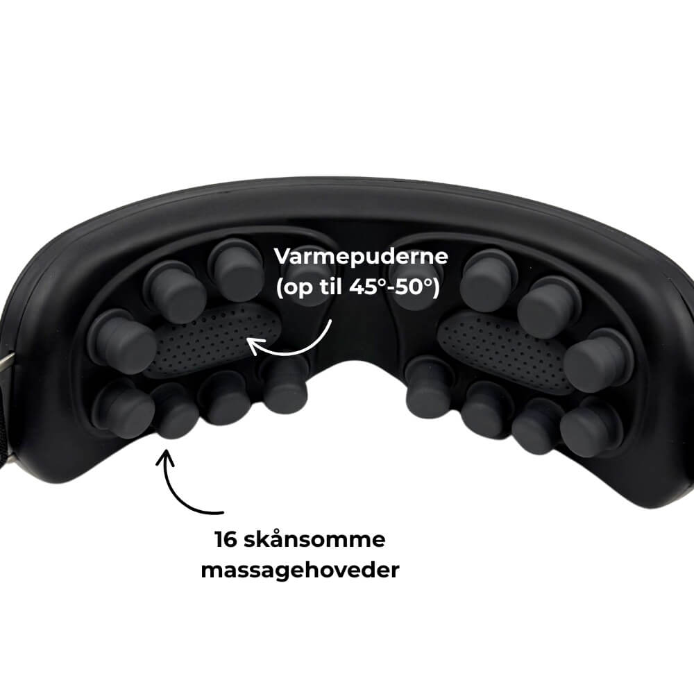 Øjenmassager Pro m. Varme