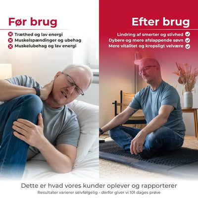 Infrarød PEMF måtte - Pro