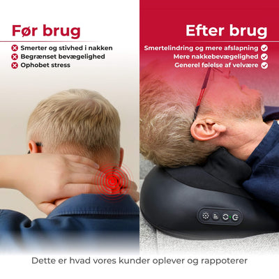 Nakkemassager m. Varme & Shiatsu