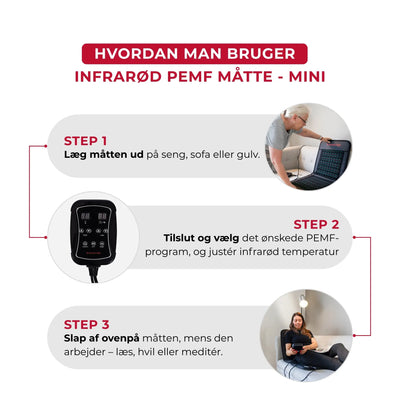 Infrarød PEMF måtte - Mini