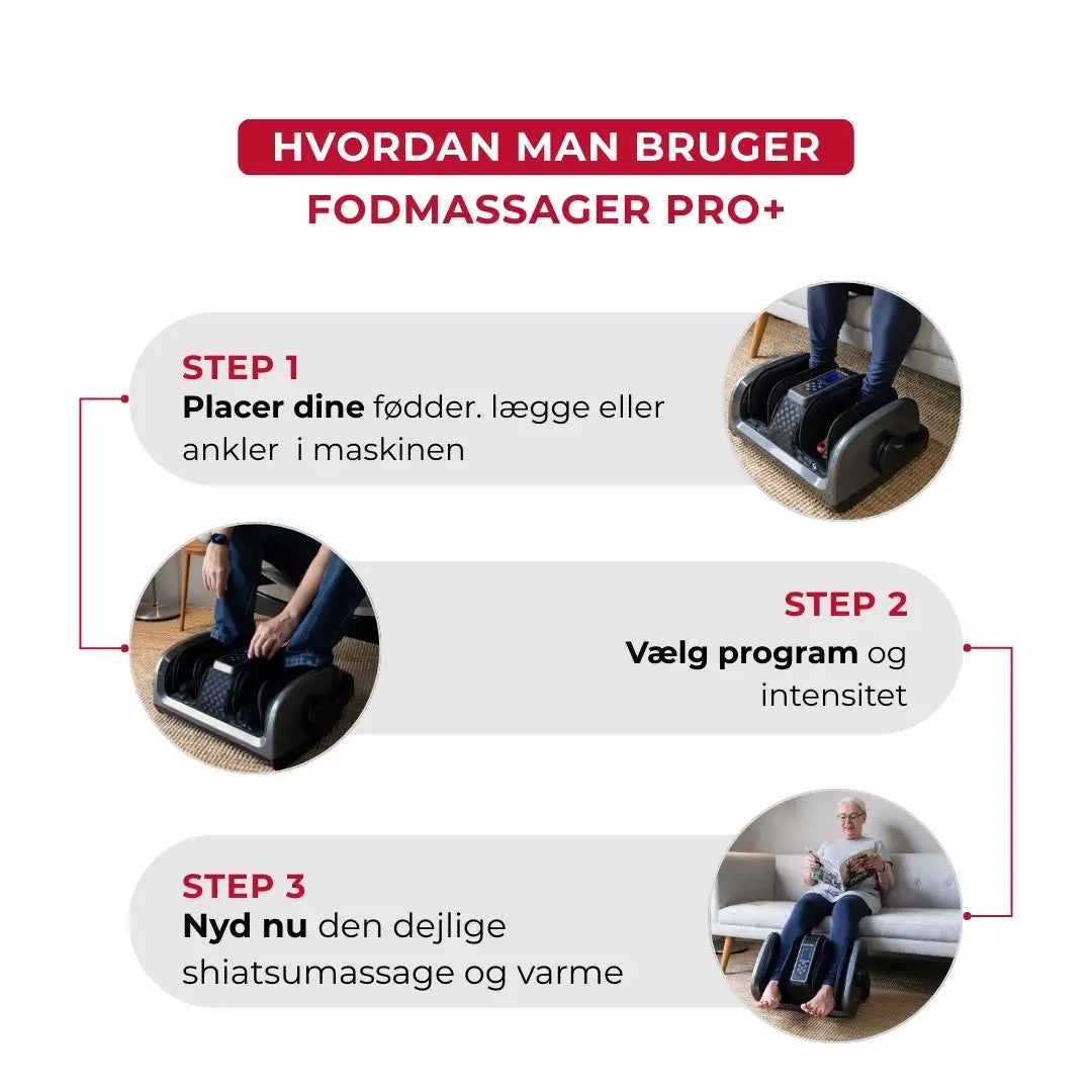 Fodmassager Pro+