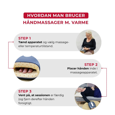 Håndmassager m. Varme
