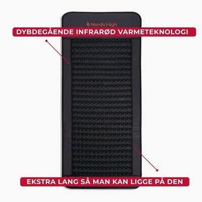 Infrarød PEMF måtte - Pro