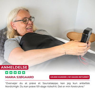 Infrarød Saunatæppe - Pro 3-zone