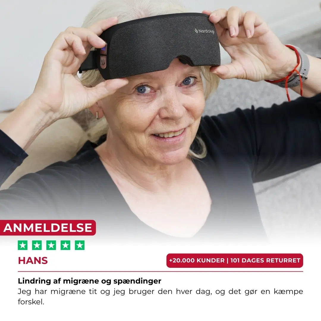 Øjenmassager Pro m. Varme