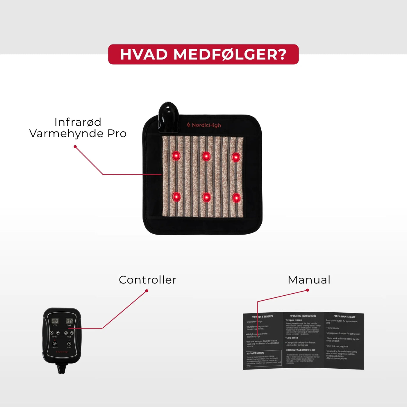 Infrarød Varmehynde Pro