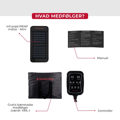 Infrarød PEMF måtte - Mini