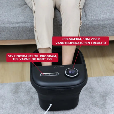 Fodspa Pro m. Varme & Massage