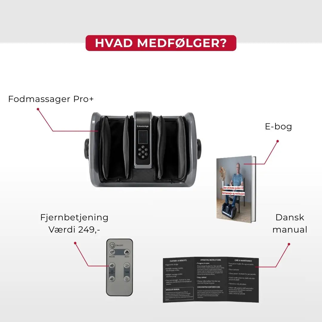 Fodmassager Pro+