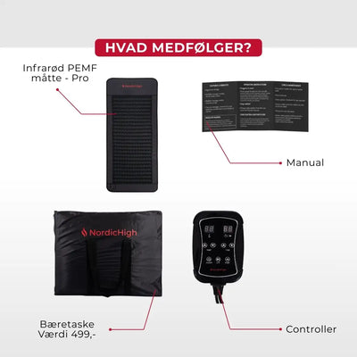 Infrarød PEMF måtte - Pro