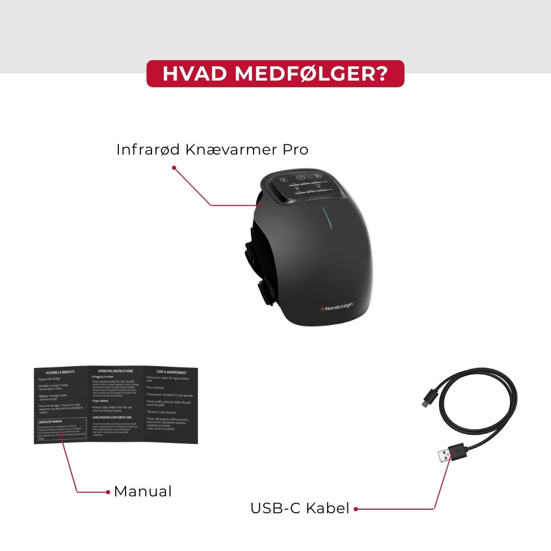 Infrarød Knævarmer Pro