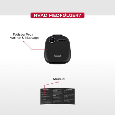 Fodspa Pro m. Varme & Massage
